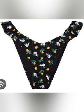 S M L XL XXL VS Swim Ruffle Brazilian Bikini Bottom Tropical Island Getaway